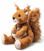 Steiff 045172 - Phil Eichhörnchen, sitzend, Plüsch, 20 cm