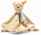 Steiff 242281 - Jimmy Teddybär Schmusetuch, beige, Plüsch/Baumwolle, 26 cm