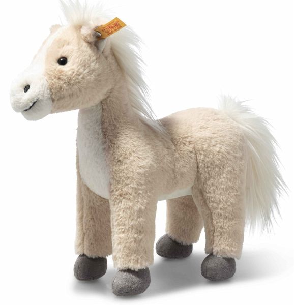 Steiff 074318 - Gola Pferd, stehend, beige/weiß, Plüsch, 27 cm Steiff 074318 - Gola Pferd, stehend, beige/weiß, Plüsch, 27 cm