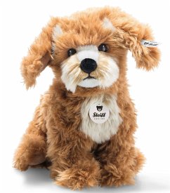 Cover Steiff 076909 - Curlie Cockapoo, sitzend, hellbraun, Plüsch, 24 cm