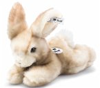 Steiff 079986 - Schnucki Hase, liegend, beige, Plüsch, 24 cm