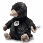 Steiff 067396 - Diggy Maulwurf, sitzend, dunkelbraun, Plüsch, 18 cm