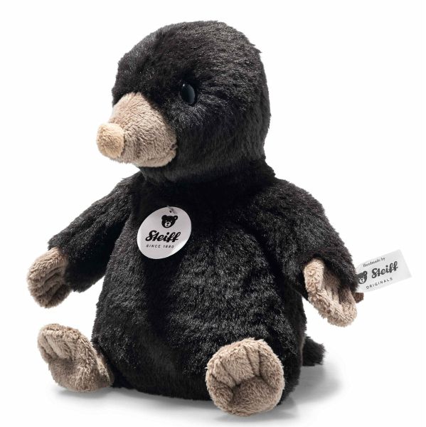 Steiff 067396 - Diggy Maulwurf, sitzend, dunkelbraun, Plüsch, 18 cm Steiff 067396 - Diggy Maulwurf, sitzend, dunkelbraun, Plüsch, 18 cm