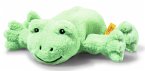 Steiff 242618 - Floppy Cappy Frosch, liegend, grün, Plüsch, 20 cm