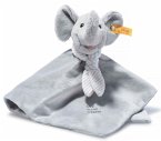 Steiff 242724 - My first Steiff Ellie Elefant Schmusetuch, hellgrau, Plüsch, 26 cm