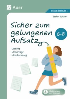Cover Sicher zum gelungenen Aufsatz 6-8