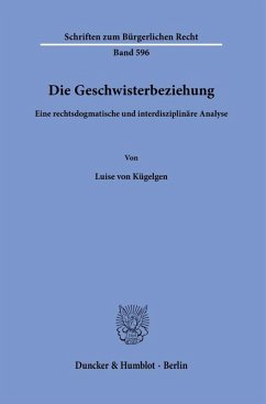 Die Geschwisterbeziehung - Kügelgen, Luise von