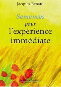 Cover Semences pour l'expérience immédiate (eBook, ePUB)