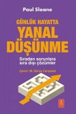 Günlük Hayatta Yanal Düsünme Günlük Hayatta Yanal Düsünme