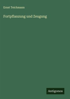 Cover Fortpflanzung und Zeugung