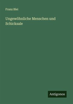 Cover Ungewöhnliche Menschen und Schicksale