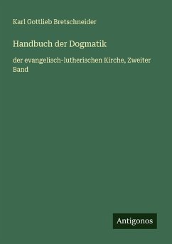Cover Handbuch der Dogmatik
