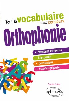 Tout le vocabulaire au concours d'orthophonie - Suisse, Noémie