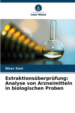 Extraktionsüberprüfung: Analyse von Arzneimitteln in biologischen Proben Cover Extraktionsüberprüfung: Analyse von Arzneimitteln in biologischen Proben