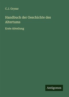 Cover Handbuch der Geschichte des Altertums