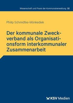 Cover Der kommunale Zweckverband als Organisationsform interkommunaler Zusammenarbeit