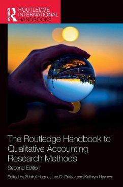 The Routledge Handbook to Qualitative Accounting Research Methods
