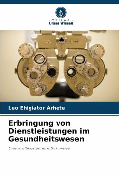 Cover Erbringung von Dienstleistungen im Gesundheitswesen