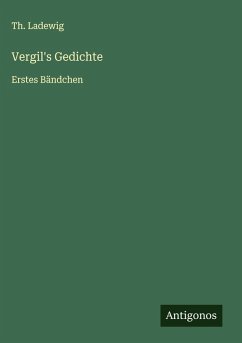 Cover Vergil's Gedichte