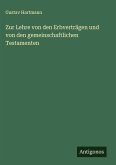 Zur Lehre von den Erbverträgen und von den gemeinschaftlichen Testamenten