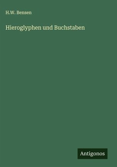 Cover Hieroglyphen und Buchstaben