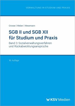 Cover SGB II und SGB XII für Studium und Praxis (Bd. 3/3)