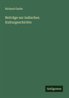 Cover Beiträge zur indischen Kulturgeschichte