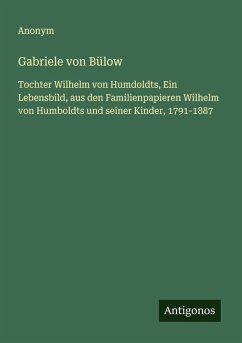 Cover Gabriele von Bülow