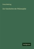 Zur Geschichte der Philosophie