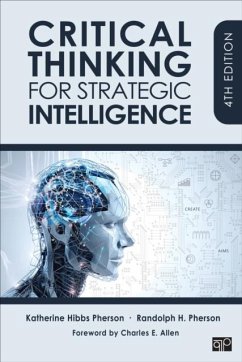 Cover Critical Thinking for Strategic Intelligence