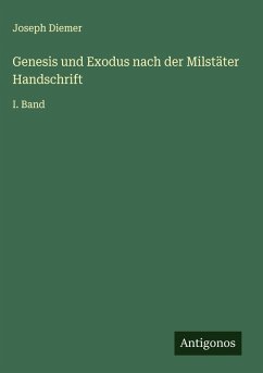 Cover Genesis und Exodus nach der Milstäter Handschrift