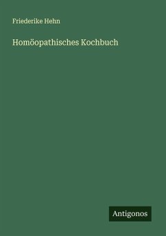 Cover Homöopathisches Kochbuch