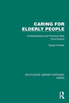 Caring for Elderly People - Hooker, Susan