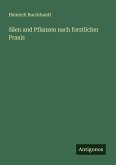 Säen und Pflanzen nach forstlicher Praxis Säen und Pflanzen nach forstlicher Praxis