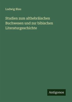 Cover Studien zum althebräischen Buchwesen und zur bibischen Literaturgeschichte