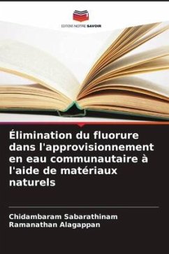 Cover Élimination du fluorure dans l'approvisionnement en eau communautaire à l'aide de matériaux naturels