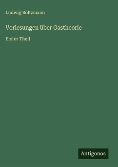 Cover Vorlesungen über Gastheorie