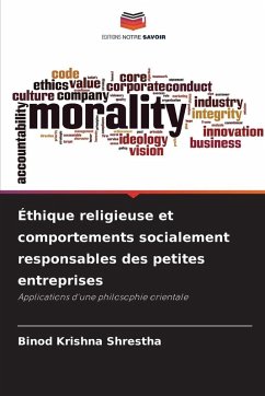 Cover Éthique religieuse et comportements socialement responsables des petites entreprises