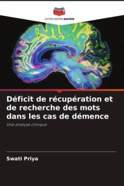 Cover Déficit de récupération et de recherche des mots dans les cas de démence