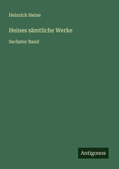 Cover Heines sämtliche Werke