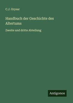Cover Handbuch der Geschichte des Altertums