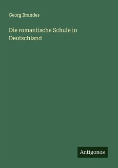 Cover Die romantische Schule in Deutschland