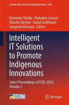Cover Intelligent IT Solutions to Promote Indigenous Innovations (eBook, PDF)