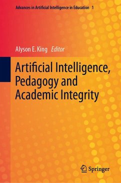 Cover Artificial Intelligence, Pedagogy and Academic Integrity (eBook, PDF)