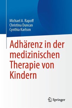 Cover Adhärenz in der medizinischen Therapie von Kindern (eBook, PDF)