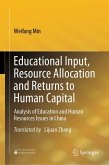 Educational Input, Resource Allocation and Returns to Human Capital (eBook, PDF)