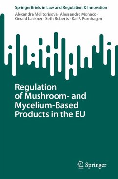 Regulation of Mushroom- and Mycelium-Based Products in the EU (eBook, PDF) - Molitorisová, Alexandra; Monaco, Alessandro; Lackner, Gerald; Roberts, Seth; Purnhagen, Kai P.