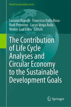 Cover The Contribution of Life Cycle Analyses and Circular Economy to the Sustainable Development Goals (eBook, PDF)