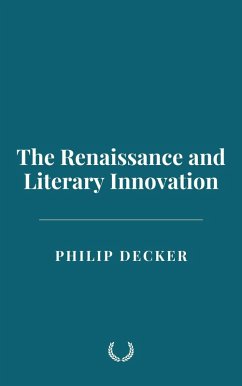 Cover The Renaissance and Literary Innovation (eBook, ePUB)