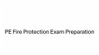 PE Fire Protection Exam Preparation (building industry) (eBook, ePUB)